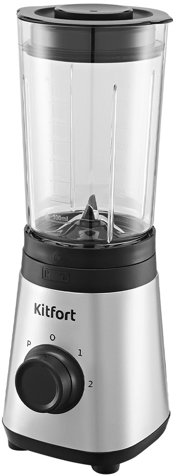 Блендер стационарный Kitfort КТ-3570 305Вт нержавеющая сталь/черный