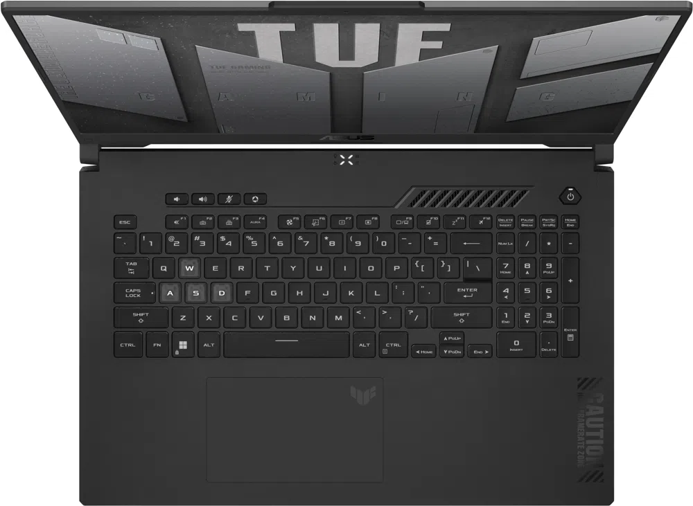 Ноутбук Asus TUF Gaming A16 FA607NUQ-RL024 Ryzen 7 170 16Gb SSD512Gb NVIDIA GeForce RTX4050 6Gb 16" IPS WUXGA (1920x1200) без ОС grey WiFi BT Cam (90NR0QF3-M001T0)
