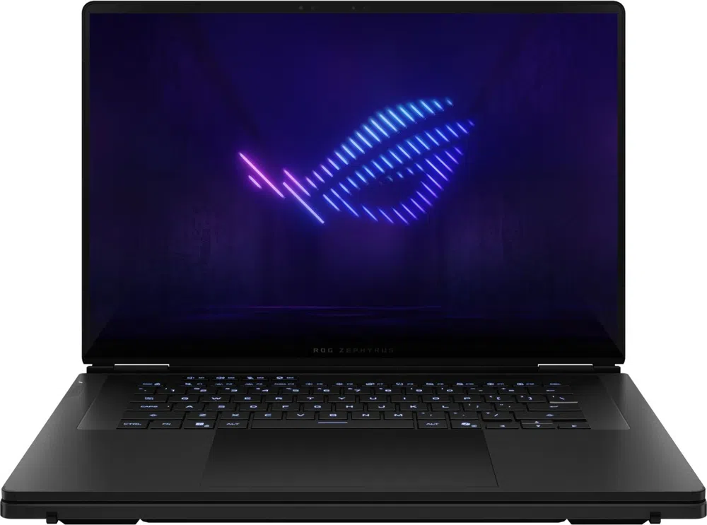 Ноутбук Asus ROG Zephyrus Duo 16 GX651AR-SR058W Core Ultra 9 386H 32Gb SSD1Tb NVIDIA GeForce RTX5070Ti 12Gb 16" OLED Touch 3K (2880x1800) Windows 11 Home dk.grey WiFi BT Cam Bag (90NR0NR2-M00260)