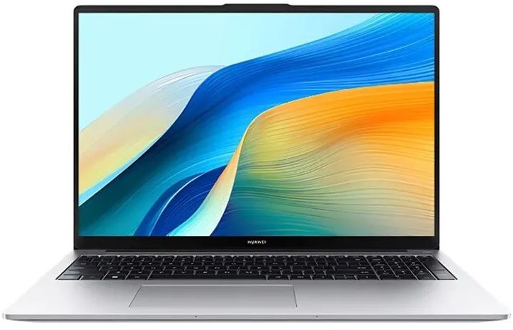 Ноутбук Huawei MateBook D 16 MCLG-X MitchellG-W5651 Core i5 13420H 16Gb SSD512Gb Intel UHD Graphics 16" IPS (1920x1200) без ОС silver WiFi BT Cam (53014MTX)