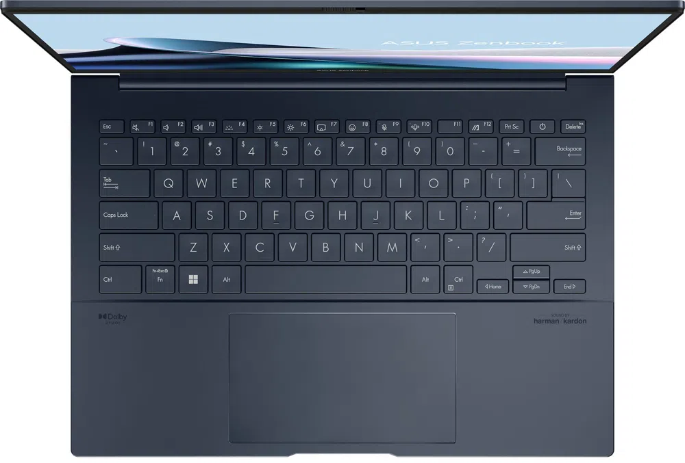 Ноутбук Asus Zenbook 14 UX3405CA-ST1359 Core Ultra 5 225H 16Gb SSD1Tb Intel Arc 130T 14" OLED 3K (2880x1800) без ОС blue WiFi BT Cam Bag (90NB14W1-M02010)