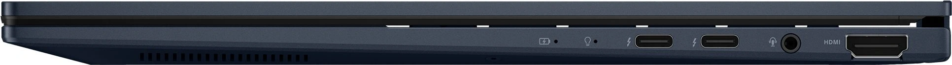Ноутбук Asus Zenbook 14 UX3405CA-ST1359 Core Ultra 5 225H 16Gb SSD1Tb Intel Arc 130T 14" OLED 3K (2880x1800) без ОС blue WiFi BT Cam Bag (90NB14W1-M02010)