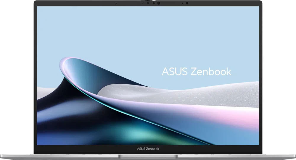 Ноутбук Asus Zenbook 14 UX3405CA-ST1352 Core Ultra 7 255H 32Gb SSD512Gb Intel Arc 140T 14" OLED 3K (2880x1800) без ОС silver WiFi BT Cam Bag (90NB14W2-M01ZP0)