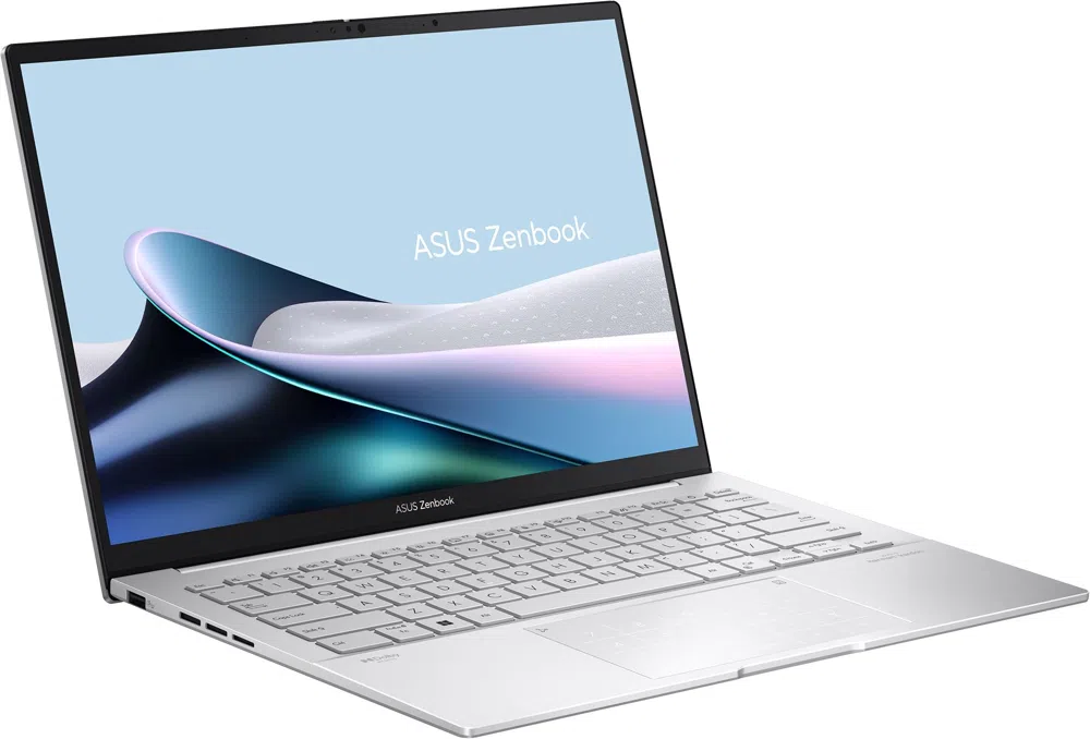 Ноутбук Asus Zenbook 14 UX3405CA-ST1352 Core Ultra 7 255H 32Gb SSD512Gb Intel Arc 140T 14" OLED 3K (2880x1800) без ОС silver WiFi BT Cam Bag (90NB14W2-M01ZP0)