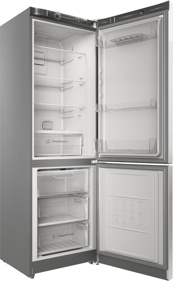 Холодильник Indesit ITS 4180 XB 2-хкамерн. нержавеющая сталь