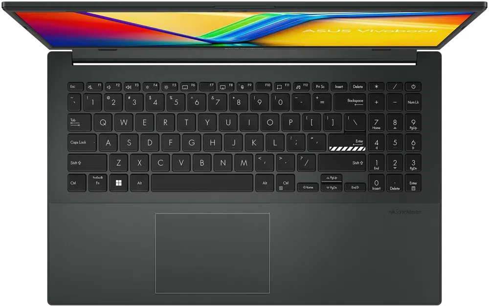 Ноутбук Asus Vivobook Go 15 E1504FA-BQ5031W Ryzen 5 40 8Gb SSD512Gb AMD Radeon 610M 15.6" IPS FHD (1920x1080) Windows 11 Home black WiFi BT Cam (90NB0ZR2-M07420)