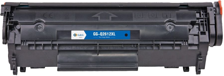 Картридж лазерный G&G GG-Q2612XL черный (6000стр.) для HP LJ 1010/1012/1015/1018/1020/1022/1022n/1022nw/3015/3020 без чипа