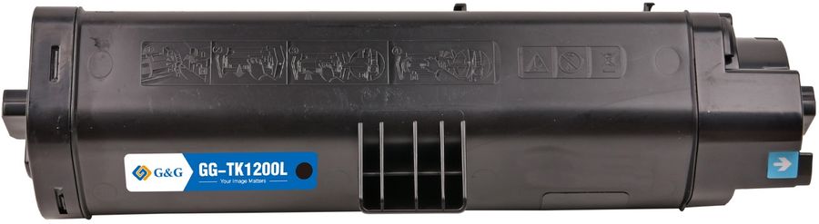 Картридж лазерный G&G GG-TK1200L черный (11000стр.) для Kyocera ECOSYS P2335d/P2335dn/P2335dw/M2235dn/M2735dn/M2835dw с чипом