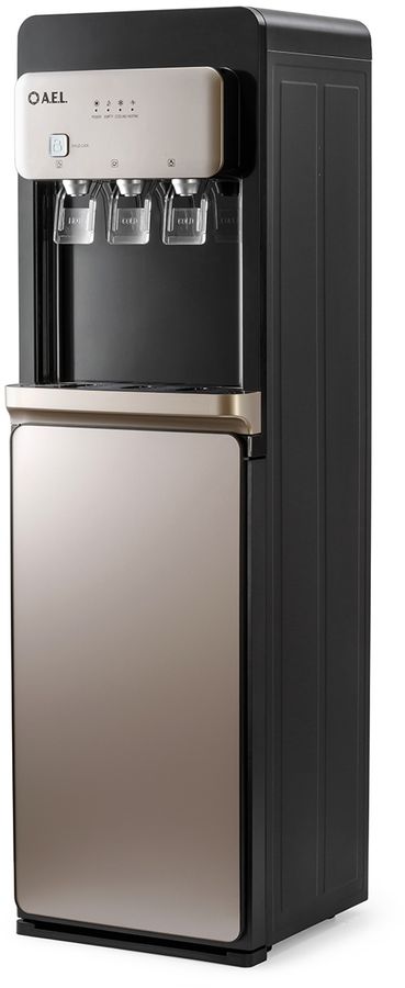 Кулер AEL LD-AEL-806 a напольный электронный черный/золотистый