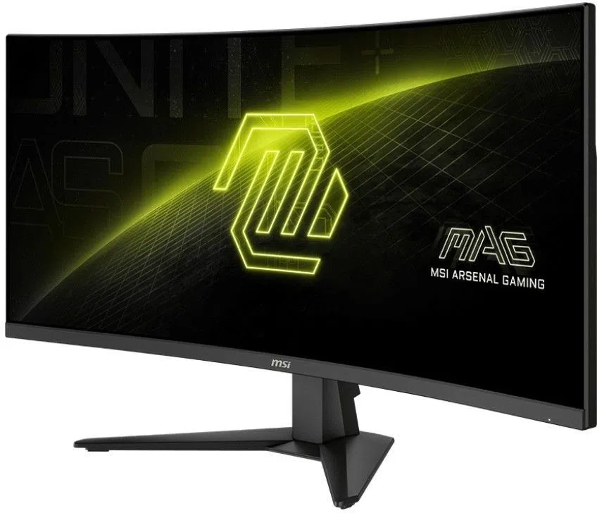 Монитор MSI 34" Mag 346CQ черный VA LED 21:9 HDMI матовая 300cd 178гр/178гр 3440x1440 180Hz DP UW 6.3кг