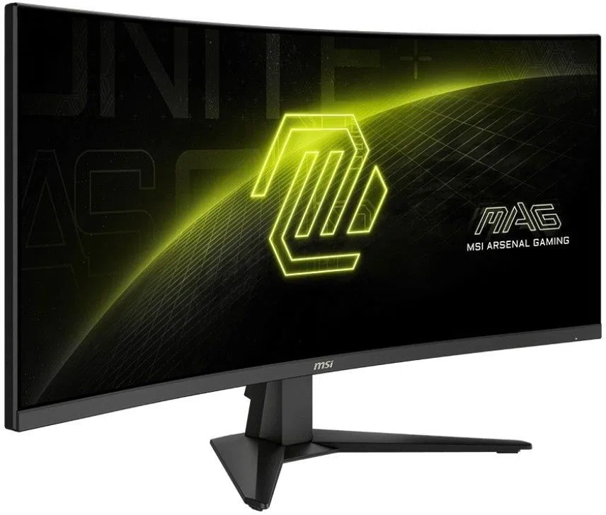 Монитор MSI 34" Mag 346CQ черный VA LED 21:9 HDMI матовая 300cd 178гр/178гр 3440x1440 180Hz DP UW 6.3кг