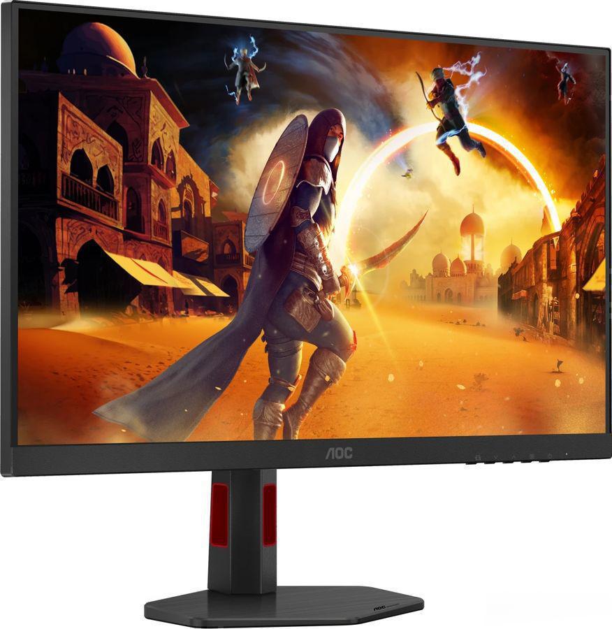 Монитор AOC 27" Q27G4SRU черный IPS LED 16:9 HDMI M/M матовая HAS Piv 1000:1 450cd 178гр/178гр 2560x1440 300Hz G-Sync DP 2K 6.11кг