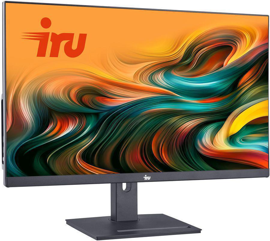 Моноблок IRU 27IM 27" Full HD i5 12450H (2) 16Gb SSD512Gb UHDG без ОС GbitEth WiFi BT 120W Cam черный 1920x1080