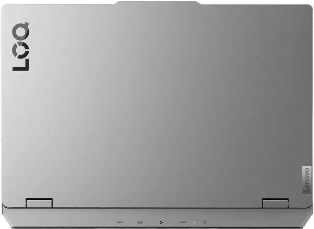 Ноутбук Lenovo LOQ 15IRX10 Core i7 13700HX 16Gb SSD512Gb NVIDIA GeForce RTX5050 8Gb 15.6" IPS FHD (1920x1080) без ОС grey WiFi BT Cam (83JE00YPPS)