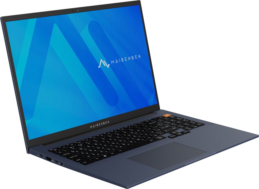 Ноутбук Maibenben M16C-R745UM Ryzen 7 7445HS 16Gb SSD512Gb AMD Radeon 740M 16" IPS FHD+ (1920x1200) Windows 11 Home blue WiFi BT Cam 4026mAh (M16C-R745UM0F14HU4E10)