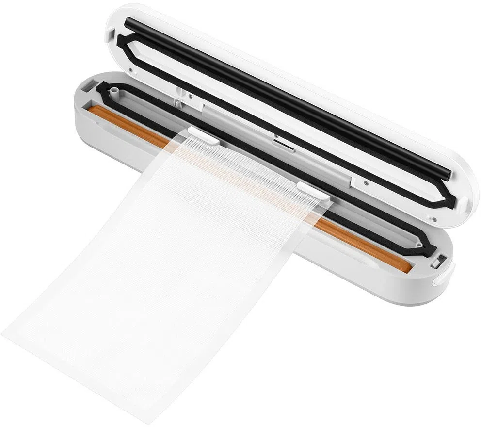 Вакуумный упаковщик Kitfort КТ-1565 ручной 120Вт 0.55Бар шир.пак.:30см белый