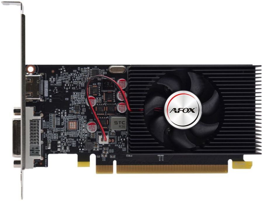 Видеокарта Afox PCI-E 3.0 AF1030-4096D4L2 NVIDIA GeForce GT 1030 4Gb 64bit DDR4 1152/2100 DVIx1 HDMIx1 Ret low profile