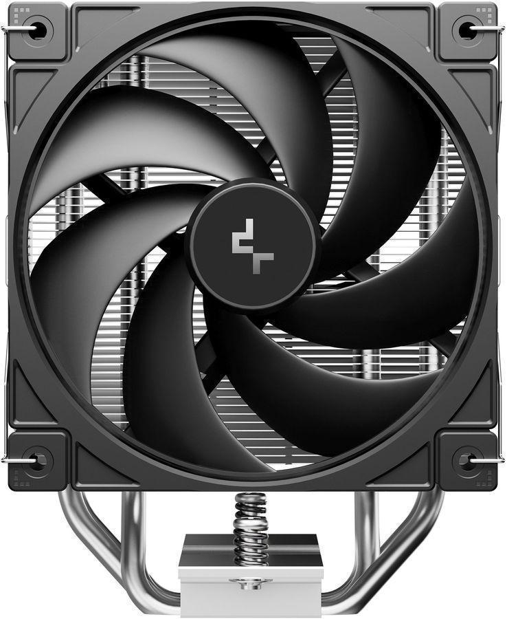 Устройство охлаждения(кулер) Deepcool AG400 G2 Soc-AM5/AM4/1200/1700/1851 серебристый/черный 4-pin 29.22dB Al+Cu 220W 631gr Ret (R-AG400-BKNPMG2-G)