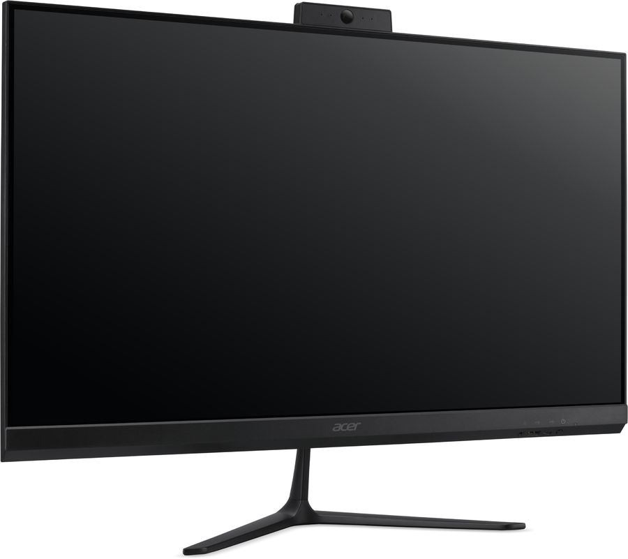 Моноблок Acer Aspire C27-2G 27" Full HD Ryzen 5 7430U (2.3) 16Gb SSD512Gb RGr Eshell GbitEth WiFi BT 120W клавиатура мышь Cam черный 1920x1080