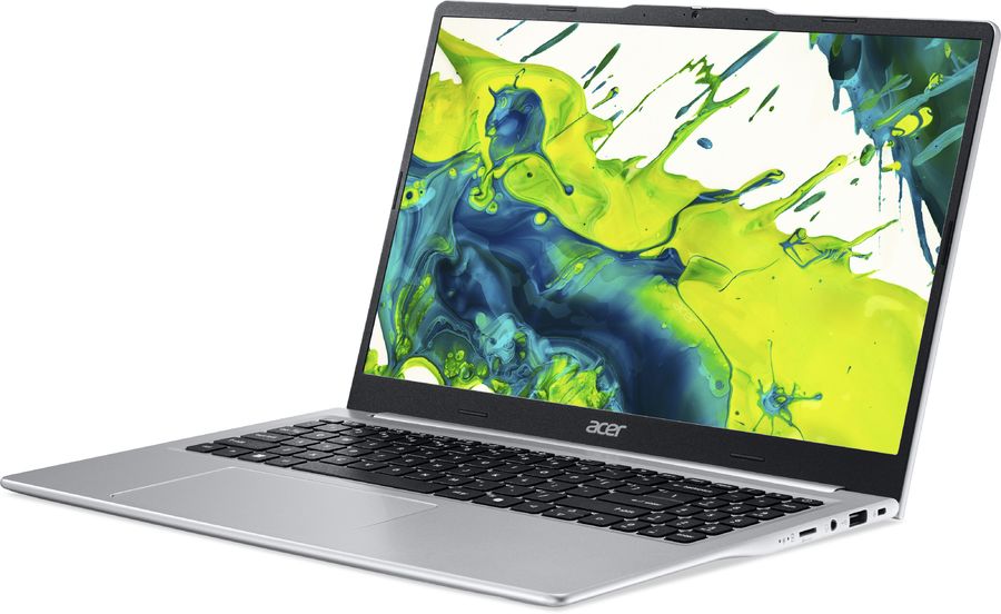 Ноутбук Acer Aspire Lite AL15-49P-R73X Ryzen 5 7430U 8Gb SSD512Gb AMD Radeon Graphics 15.6" IPS FHD (1920x1080) без ОС silver WiFi BT Cam (NX.DT8CD.006)