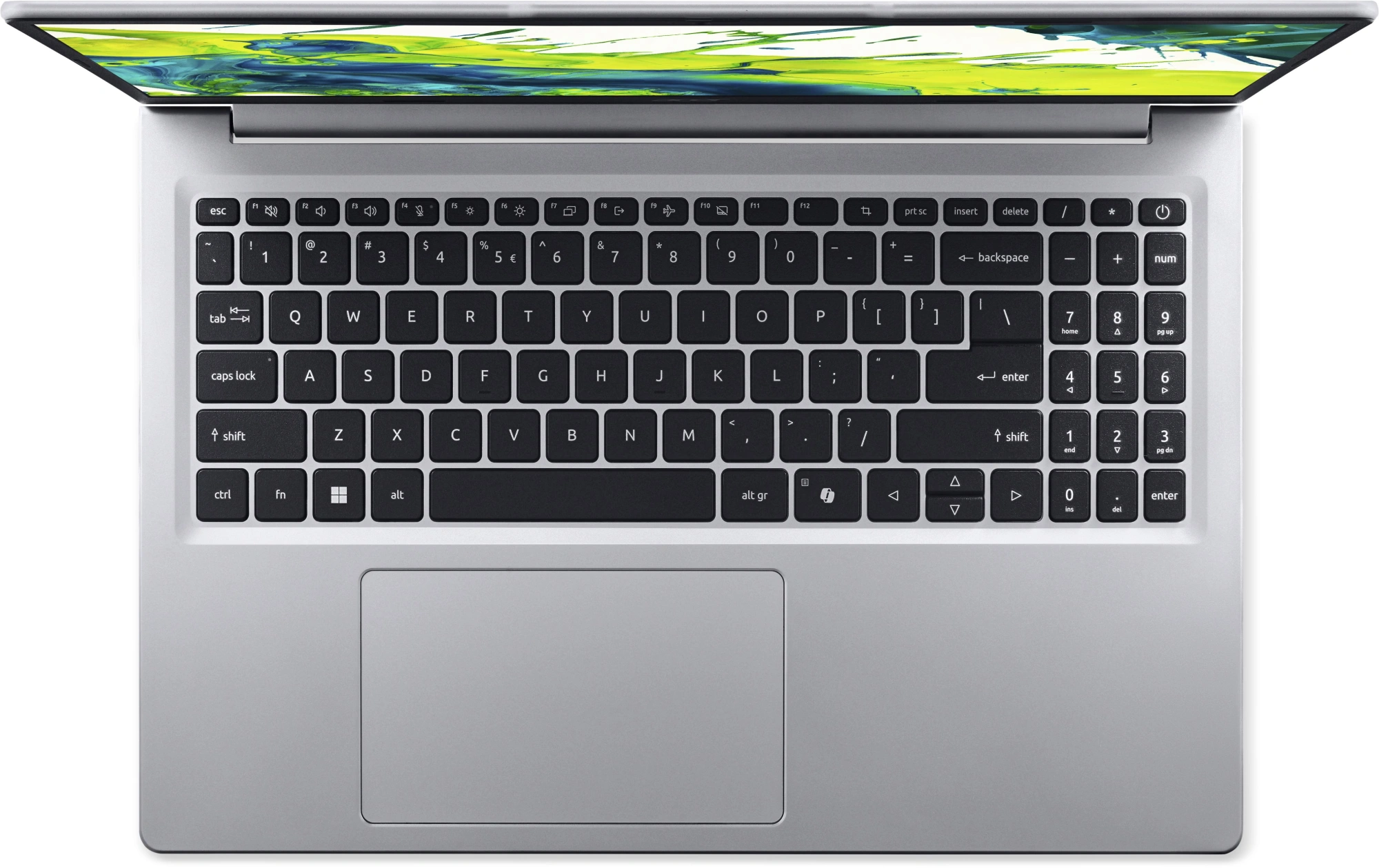 Ноутбук Acer Aspire Lite AL15-46P-R6KP Ryzen 3 5400U 8Gb SSD256Gb AMD Radeon Graphics 15.6" IPS FHD (1920x1080) без ОС silver WiFi BT Cam (NX.JXTCD.002)