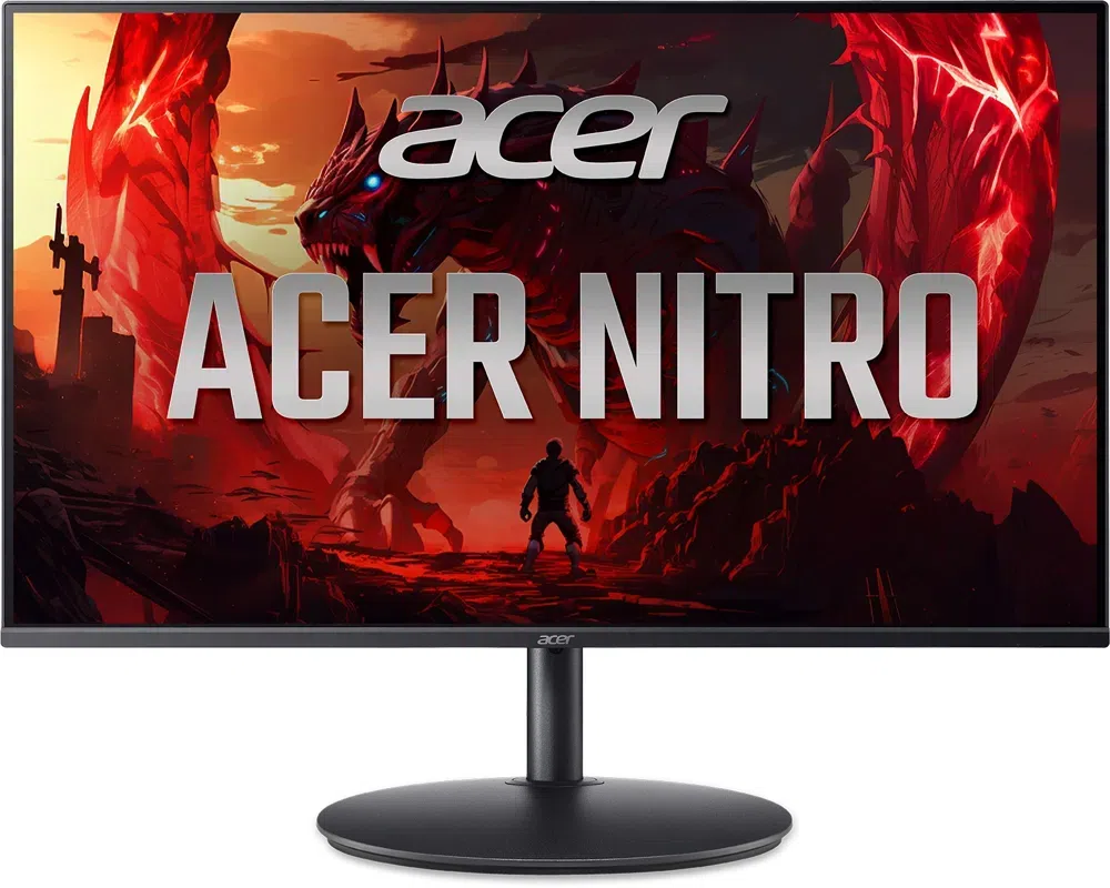 Монитор Acer 23.8" Nitro XF240YW5bmiiphx черный IPS LED 1ms 16:9 HDMI M/M матовая HAS Piv 250cd 178гр/178гр 1920x1080 240Hz FreeSync Premium DP FHD 3.86кг