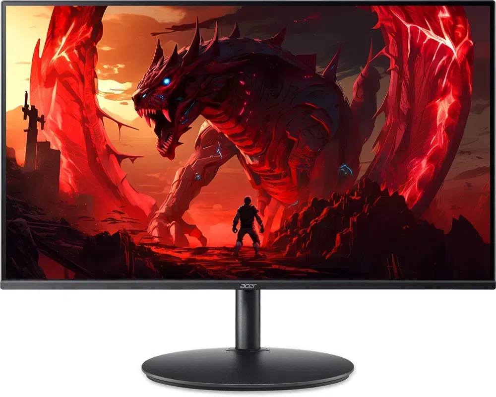 Монитор Acer 23.8" Nitro XF240YW5bmiiphx черный IPS LED 1ms 16:9 HDMI M/M матовая HAS Piv 250cd 178гр/178гр 1920x1080 240Hz FreeSync Premium DP FHD 3.86кг