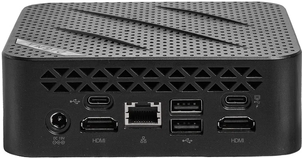 Неттоп Digma Mini Office Ryzen 5 3500U (2.1) 8Gb SSD256Gb Vega 8 Windows 11 Pro GbitEth WiFi BT 45W черный (RUS) (DPR5-8CXW01)