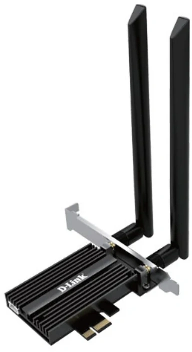 Сетевой адаптер Wi-Fi D-Link DWA-X562/E AX1800 PCI Express (ант.внеш.съем) 2ант.
