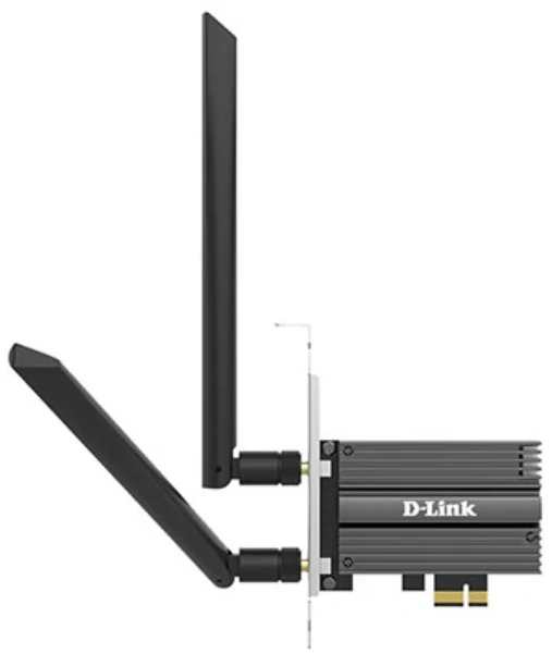 Сетевой адаптер Wi-Fi D-Link DWA-X562/E AX1800 PCI Express (ант.внеш.съем) 2ант.