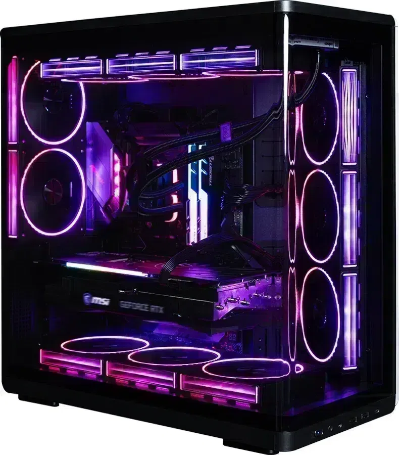 Корпус Zalman P60 черный без БП ATX 6x120mm 2x140mm 2xUSB3.0 audio bott PSU
