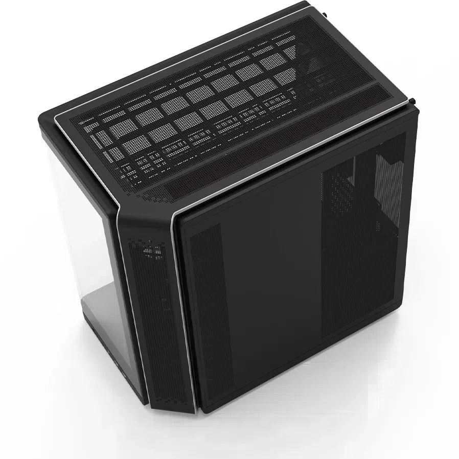 Корпус Zalman P60 черный без БП ATX 6x120mm 2x140mm 2xUSB3.0 audio bott PSU