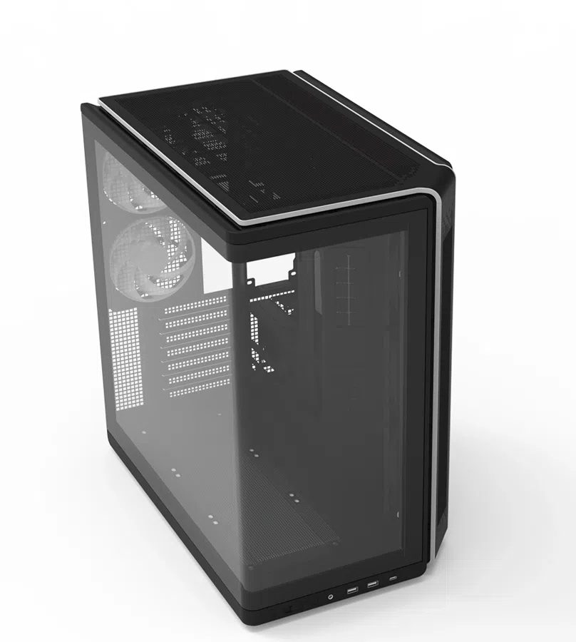 Корпус Zalman P60 черный без БП ATX 6x120mm 2x140mm 2xUSB3.0 audio bott PSU
