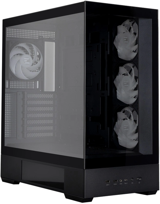 Корпус Zalman P40 DS черный без БП ATX 6x120mm 2x140mm 2xUSB3.0 audio bott PSU
