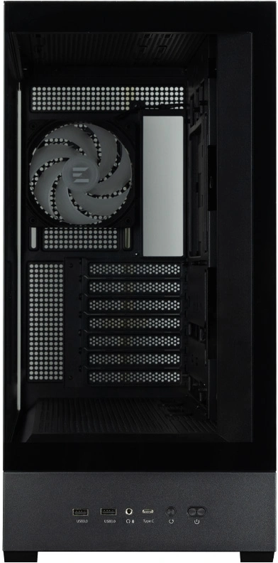 Корпус Zalman P40 DS черный без БП ATX 6x120mm 2x140mm 2xUSB3.0 audio bott PSU