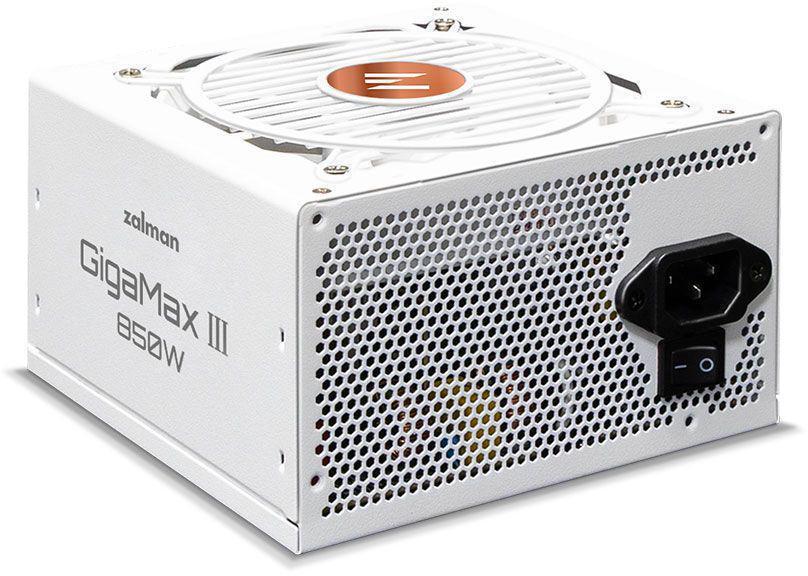 Блок питания Zalman ATX 850W ZM850-GV3 Wh 80+ bronze (20+4pin) APFC 120mm fan 6xSATA RTL