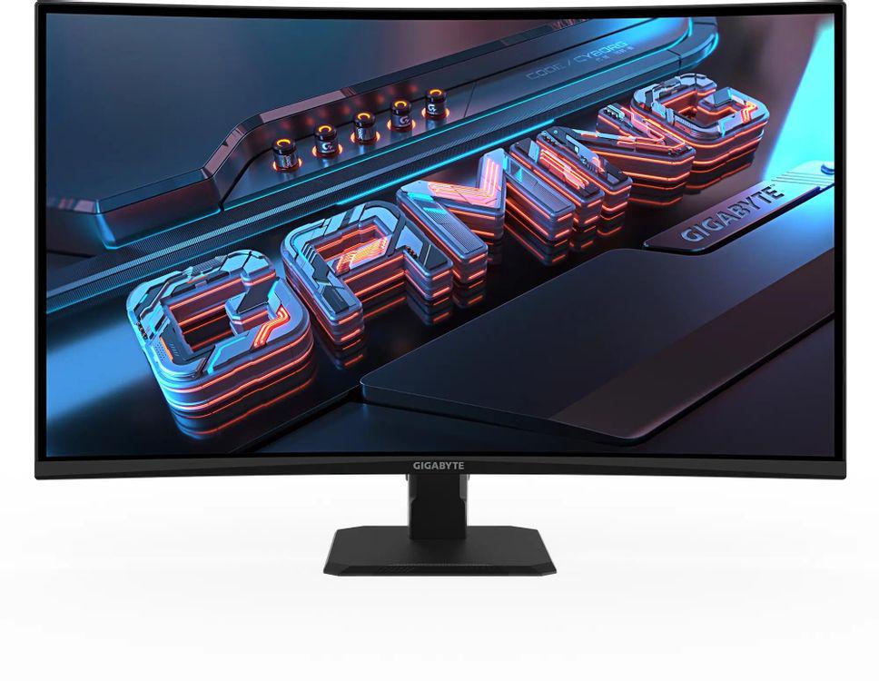 Монитор Gigabyte 31.5" GS32QCA черный VA LED 16:9 HDMI M/M матовая 3500:1 250cd 178гр/178гр 2560x1440 180Hz DP QHD 5.86кг
