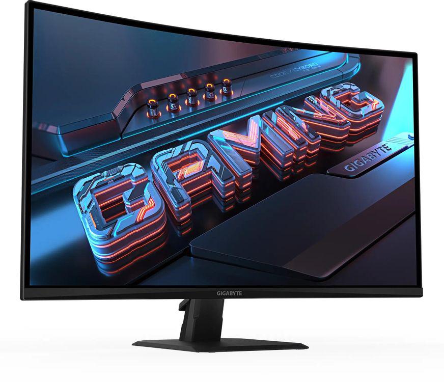 Монитор Gigabyte 31.5" GS32QCA черный VA LED 16:9 HDMI M/M матовая 3500:1 250cd 178гр/178гр 2560x1440 180Hz DP QHD 5.86кг