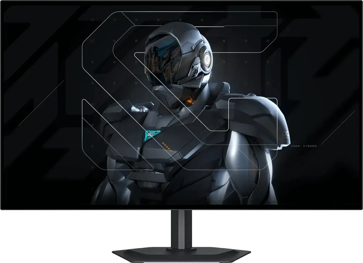 Монитор Gigabyte 27" MO27Q28G черный WOLED LED 16:9 HDMI M/M матовая HAS Piv 1500000:1 335cd 178гр/178гр 2560x1440 280Hz DP Quad 2K (1440p) USB 6кг