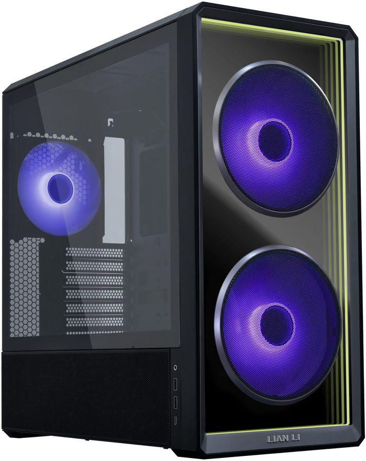 Корпус Lian-Li LANCOOL 217 Inf черный без БП ATX 7x120mm 3x140mm 2xUSB3.0 audio bott PSU