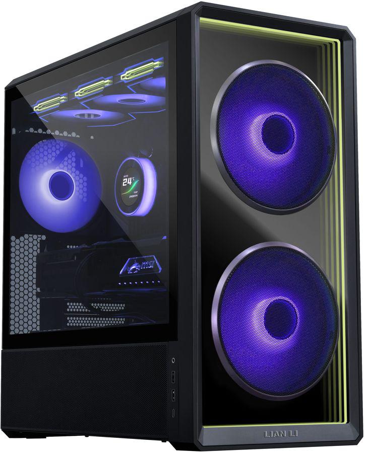 Корпус Lian-Li LANCOOL 217 Inf черный без БП ATX 7x120mm 3x140mm 2xUSB3.0 audio bott PSU