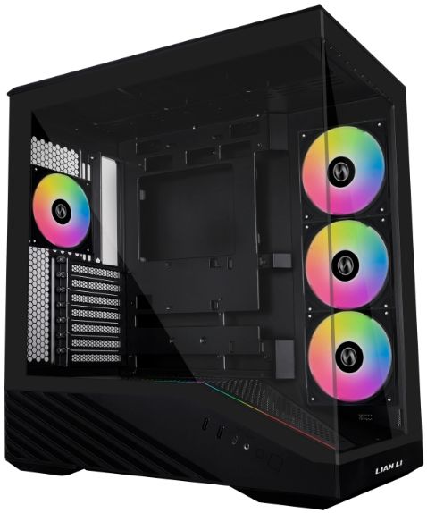 Корпус Lian-Li V100RX черный без БП E-ATX 7x120mm 3x140mm 2xUSB3.0 audio bott PSU