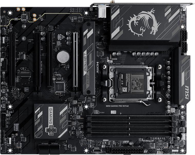 Материнская плата MSI B850 GAMING PRO WIFI6E Socket AM5 AMD B850 4xDDR5 ATX AC`97 8ch(7.1) 2.5Gg RAID+HDMI+DP
