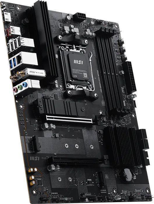 Материнская плата MSI PRO B840-S EVO WIFI6E Socket AM5 AMD B840 4xDDR5 ATX AC`97 8ch(7.1) 2.5Gg RAID+HDMI