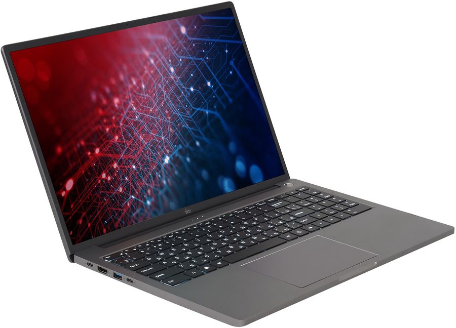 Ноутбук IRU Strato 16ALMR Core i5 12450H 16Gb SSD512Gb Intel UHD Graphics 16" IPS WQXGA (2560x1600) Windows 11 Pro silver WiFi BT Cam 5400mAh (2159330)