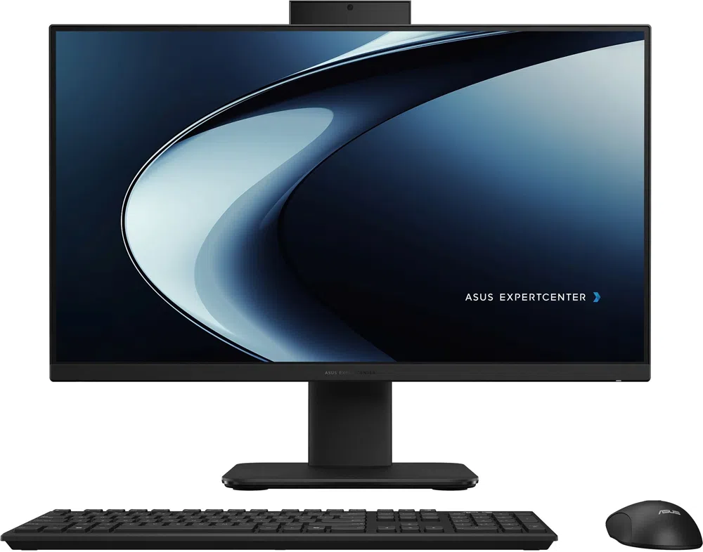 Моноблок Asus PM640KA-BPC0500 23.8" Full HD Ryzen AI 5 330 (2) 16Gb SSD512Gb Radeon 820M без ОС GbitEth WiFi BT 120W клавиатура мышь Cam черный 1920x1080