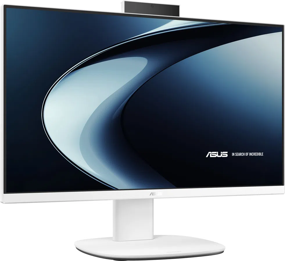Моноблок Asus VM640KA-WPC0090 23.8" Full HD Ryzen AI 7 350 (2) 32Gb SSD1Tb Radeon 860M без ОС GbitEth WiFi BT 120W клавиатура мышь Cam белый 1920x1080