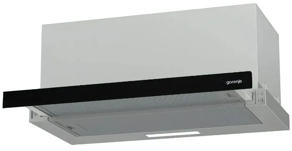 Вытяжка встраиваемая Gorenje TH60E7XB нержавеющая сталь управление: кнопочное (1 мотор)