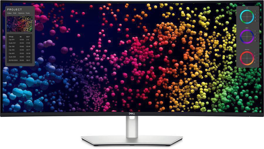 Монитор Dell 40" U4025QW белый IPS LED 21:9 HDMI M/M матовая HAS Piv 2000:1 450cd 178гр/178гр 5120x2160 120Hz FreeSync DP WU USB 12.2кг