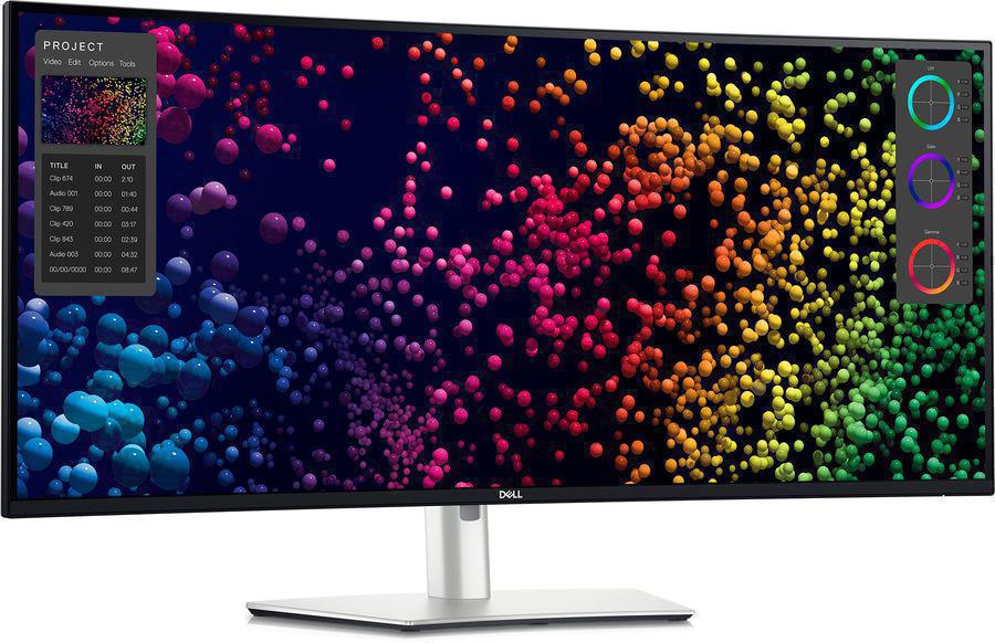 Монитор Dell 40" U4025QW белый IPS LED 21:9 HDMI M/M матовая HAS Piv 2000:1 450cd 178гр/178гр 5120x2160 120Hz FreeSync DP WU USB 12.2кг